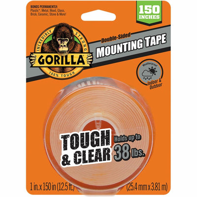 Gorilla Glue Tough & Clear Mounting Tape, GOR6036002