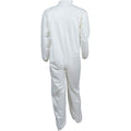 Kimberly-Clark Kleenguard A40 Coveralls - Zipper Front, Elastic Wrists & Ankles, White, 25 / Carton, KCC44316