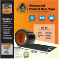 Gorilla Glue Waterproof Patch & Seal Tape, Black, GOR4612502