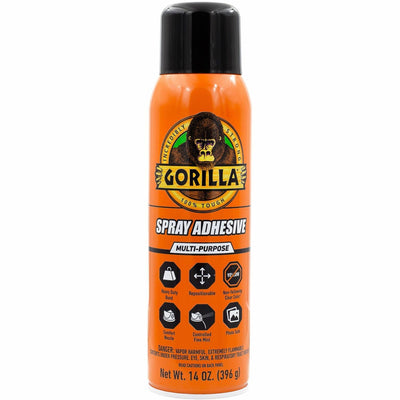 Gorilla Glue Spray Adhesive, Clear, GOR6301502
