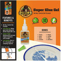 Gorilla Glue Gorilla Super Glue Gel, Clear, GOR7600101