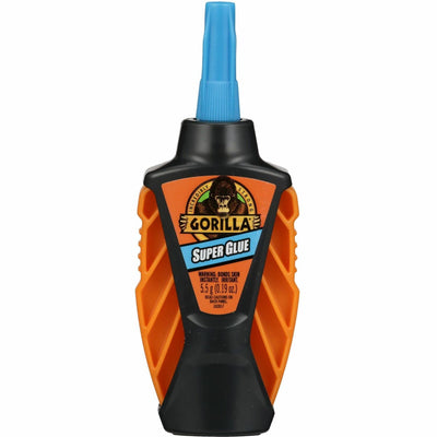 Gorilla Glue Gorilla Micro Precise Super Glue, Clear, GOR6770002