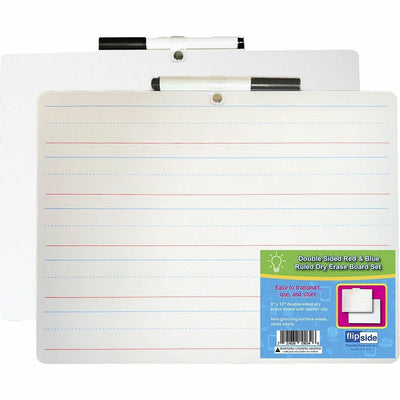 Flipside 2-sided Dry Erase Board Sets, 12 / Pack, FLP19134
