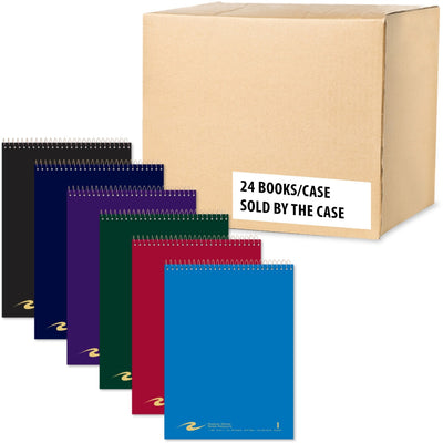 Roaring Spring Paper Spring Flipper Notebook, 11 1/2" x 8 1/2", 24 / Carton, ROA11186CS