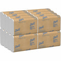 Kimberly-Clark Scott Multifold Narrow Width Paper Towels with Absorbency Pockets, White, 16 / Carton, KCC37490