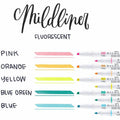 Zebra Mildliner Double Ended Highlighter Assorted Fluorescent 5Pk, 5 / Pack, ZEB78105