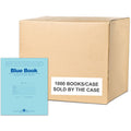 Roaring Spring Paper Spring Blue Examination Book, 8 1/2" x 7", 1000 / Carton, ROA77510CS