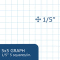 Roaring Spring Paper Spring Graph Filler Paper, 11" x 8 1/2", 1 Carton, ROA20097CS
