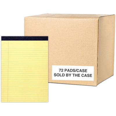 Roaring Spring Paper Spring Legal Pads, 11 3/4" x 8 1/2", 36 / Carton, ROA74764CS