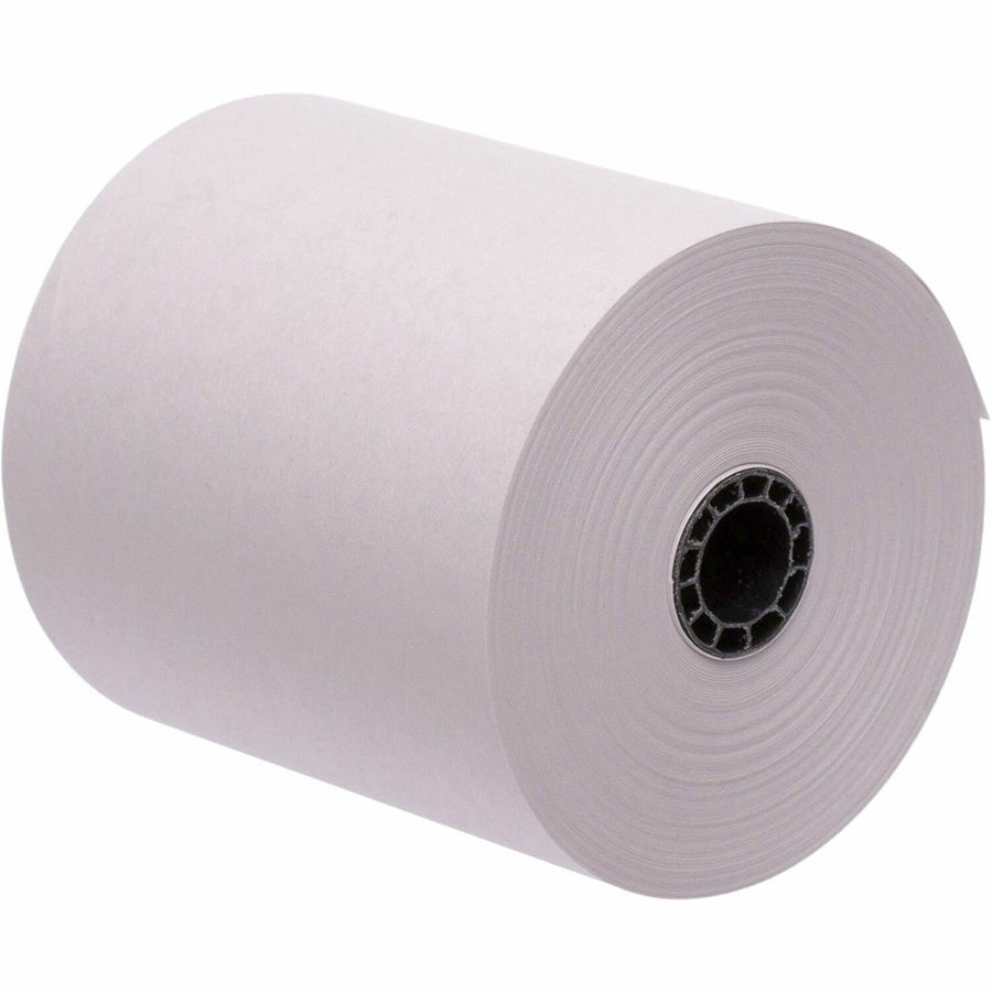 ICONEX Receipt Bond Paper Rolls, 3" x 150 ft, White, 50 / Carton, ICX90742238