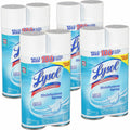 Reckitt Benckiser plc Lysol Crisp Linen Disinfectant Spray, Clear, 4 / Carton, RAC99608CT