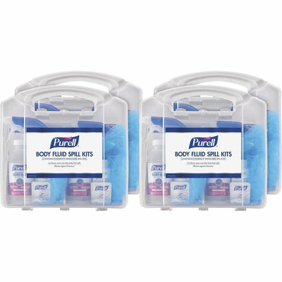 Gojo PURELL Body Fluid Spill Kit, Clear, 8 / Carton, GOJ384108CLMSCT