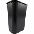 Rubbermaid Commercial 41 QT Large Deskside Wastebaskets, Black, 10.25 gal, RCP295700BKCT