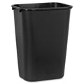 Rubbermaid Commercial 41 QT Large Deskside Wastebaskets, Black, 10.25 gal, RCP295700BKCT