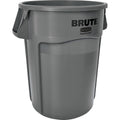 Rubbermaid Commercial Brute 44-Gallon Vented Utility Containers, Gray, RCP264360GYCT