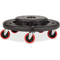 Rubbermaid Commercial Brute Quiet Dolly, Black, 2 / Carton, RCP264043BLACT