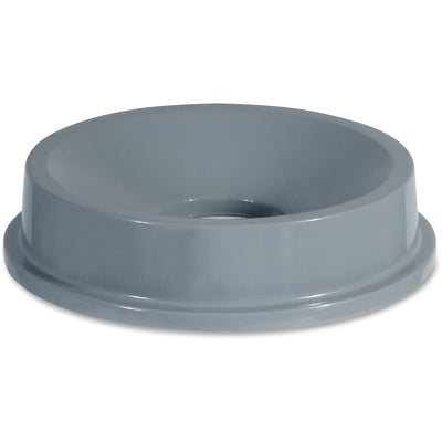 Rubbermaid Commercial Brute 32-Gallon Container Funnel Top Lids, Gray, 4 / Carton, RCP3543GRACT