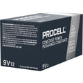 Duracell 9-Volt Alkaline Batteries, 12-Packs, Copper, 6 / Carton, DURPC1604BKDCT