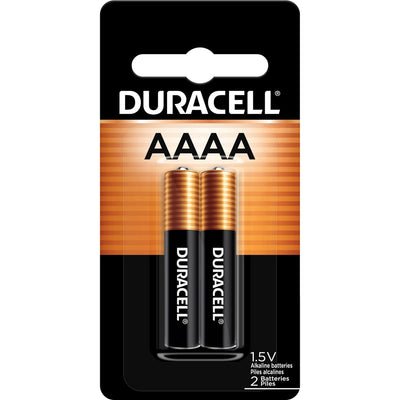 Duracell Ultra AAAA Battery 2-Packs, Gold, 6 / Carton, DURMX2500B2CT