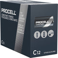 Duracell Procell by Alkaline C Battery Boxes of 12, Black, 6 / Carton, DURPC1400CT