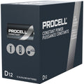 Duracell Procell by Alkaline D Battery Boxes of 12, Black, 6 / Carton, DURPC1300CT