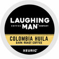 Keurig Dr Pepper . LAUGHING MAN K-Cup, Pod Colombia Huila Coffee, Keurig Single Serve K-Cup Pods, Dark Roast, 22 Count, 22 / Box, GMT8337
