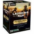 Keurig Dr Pepper . LAUGHING MAN K-Cup, Pod Colombia Huila Coffee, Keurig Single Serve K-Cup Pods, Dark Roast, 22 Count, 22 / Box, GMT8337