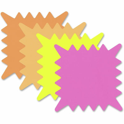 Consolidated Stamp Cosco 5x5 Fluorescent Die-cut Sign, COS090244