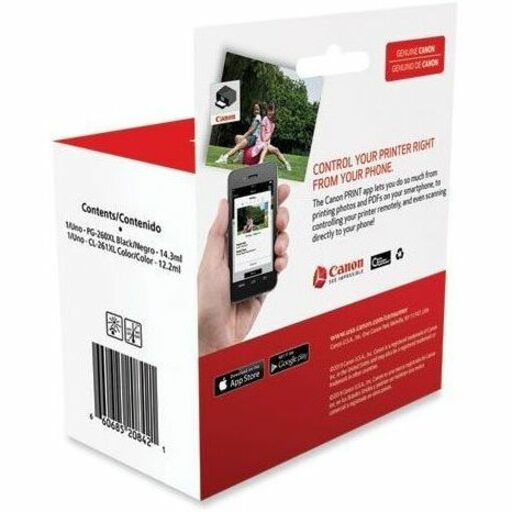 Canon PG-260 XL / CL-261 XL Value Pack, 2 / Pack, CNM3706C005