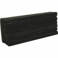 Lorell Chalkboard Erasers, Black, 6 / Bundle, LLR1BD