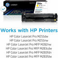 HP 206A Original Laser Toner Cartridge - Yellow -, HEWW2112A