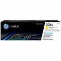 HP 206X Original High Yield Laser Toner Cartridge - Yellow -, HEWW2112X