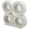 Universal 350# Premium Filament Tape, 3" Core, 48 mm x 54.8 m, Clear, 1 Roll, UNV31648