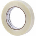 Universal 120# Utility Grade Filament Tape, 3" Core, 24 mm x 54.8 m, Clear, 1 Roll, UNV30024