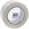 Universal 120# Utility Grade Filament Tape, 3" Core, 48 mm x 54.8 m, Clear, 1 Roll, UNV30048