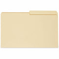 Universal 1/2 Tab Cut Legal Top Tab File Folder, 8 1/2" Width x 14" Length, 100 Box, UNV15112