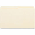 Universal 1/2 Tab Cut Legal Top Tab File Folder, 8 1/2" Width x 14" Length, 100 Box, UNV15112