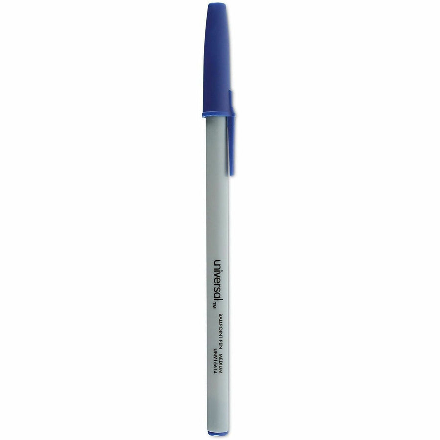 Universal Ballpoint Pen, Blue, Indicator, 60 / Pack, UNV15614