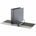 Universal Deluxe Easy-to-Open D-Ring View Binder, 3 Rings, 3" Capacity, 11 x 8.5, Black, 8 1/2" Width x 11" Length, UNV30751
