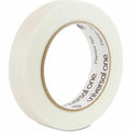 Universal 350# Premium Filament Tape, 3" Core, 24 mm x 54.8 m, Clear, 1 Roll, UNV31624
