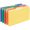 Universal 1/3 Tab Cut Letter Top Tab File Folder, 8 1/2" Width x 11" Length, 100 Box, UNV12306
