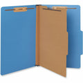 Universal 2/5 Tab Cut Legal Classification Folder, Cobalt Blue, 8 1/2" Width x 14" Length, 10 Box, UNV10211