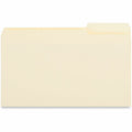 Universal 1/3 Tab Cut Legal Top Tab File Folder, 8 1/2" Width x 14" Length, 100 Box, UNV15123