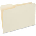 Universal 1/3 Tab Cut Legal Top Tab File Folder, 8 1/2" Width x 14" Length, 100 Box, UNV15121