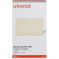Universal Straight Tab Cut Legal Classification Folder, Manila, 8 1/2" Width x 14" Length, 50 Box, UNV13220