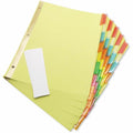 Universal Index Divider, Buff, 8.50" Width x 11" Length, 6 Set, UNV21876
