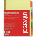 Universal Index Divider, Buff, 8.50" Width x 11" Length, 6 Set, UNV21876