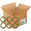 Universal Heavy-Duty Box Sealing Tape, 3" Core, 1.88" x 54.6 yds, Clear, 36/Carton, UNV99000
