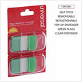 Universal Flag, Green, 100 / Pack, UNV99003