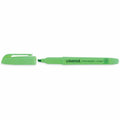 Universal Pocket Highlighters, Fluorescent Green Ink, Chisel Tip, Green Barrel, Dozen, 1 Dozen, UNV08852